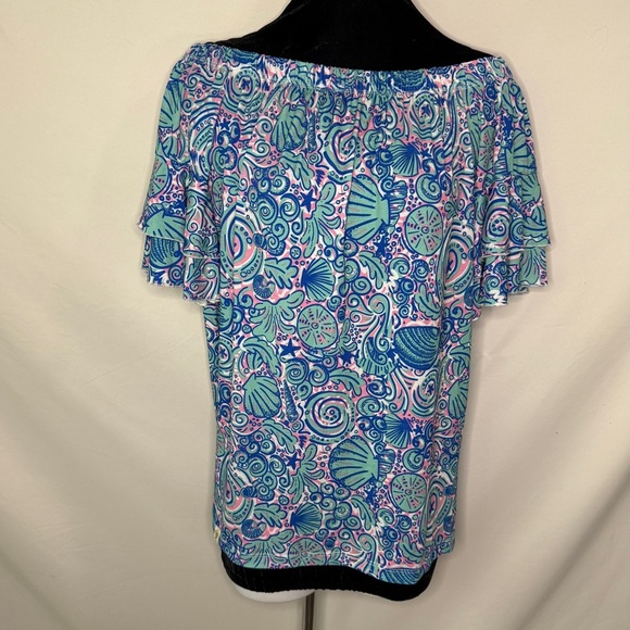 Simply Southern Bell Sleeve Top Size S - Picture 2 of 6